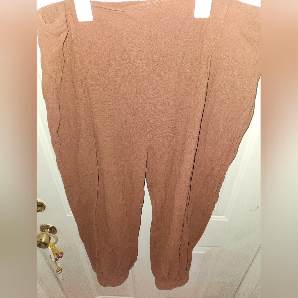SHEIN PLUS SIZE Brown Pants